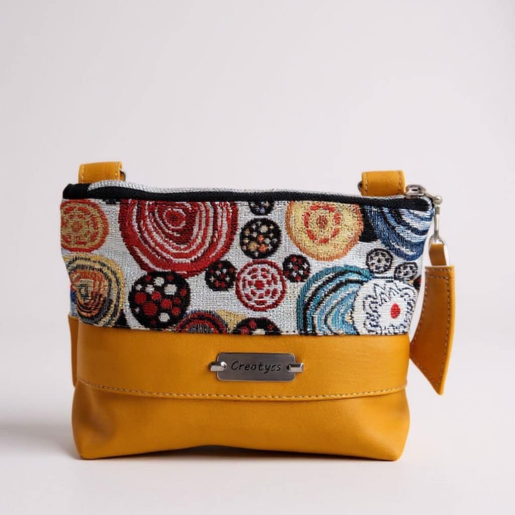 Trousse / Mini sac Safran
