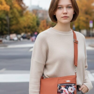 Sac Bandoulière Abricot