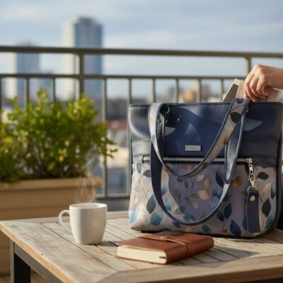 Sac à Main / Cabas Bleu Marine