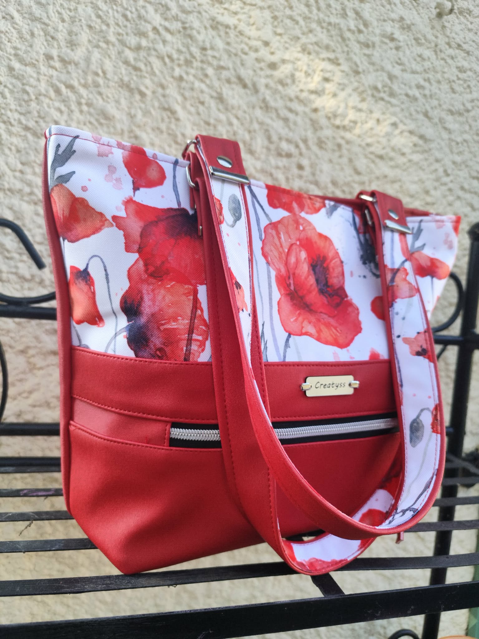 Sac à Main / Cabas Rouge – Image 5