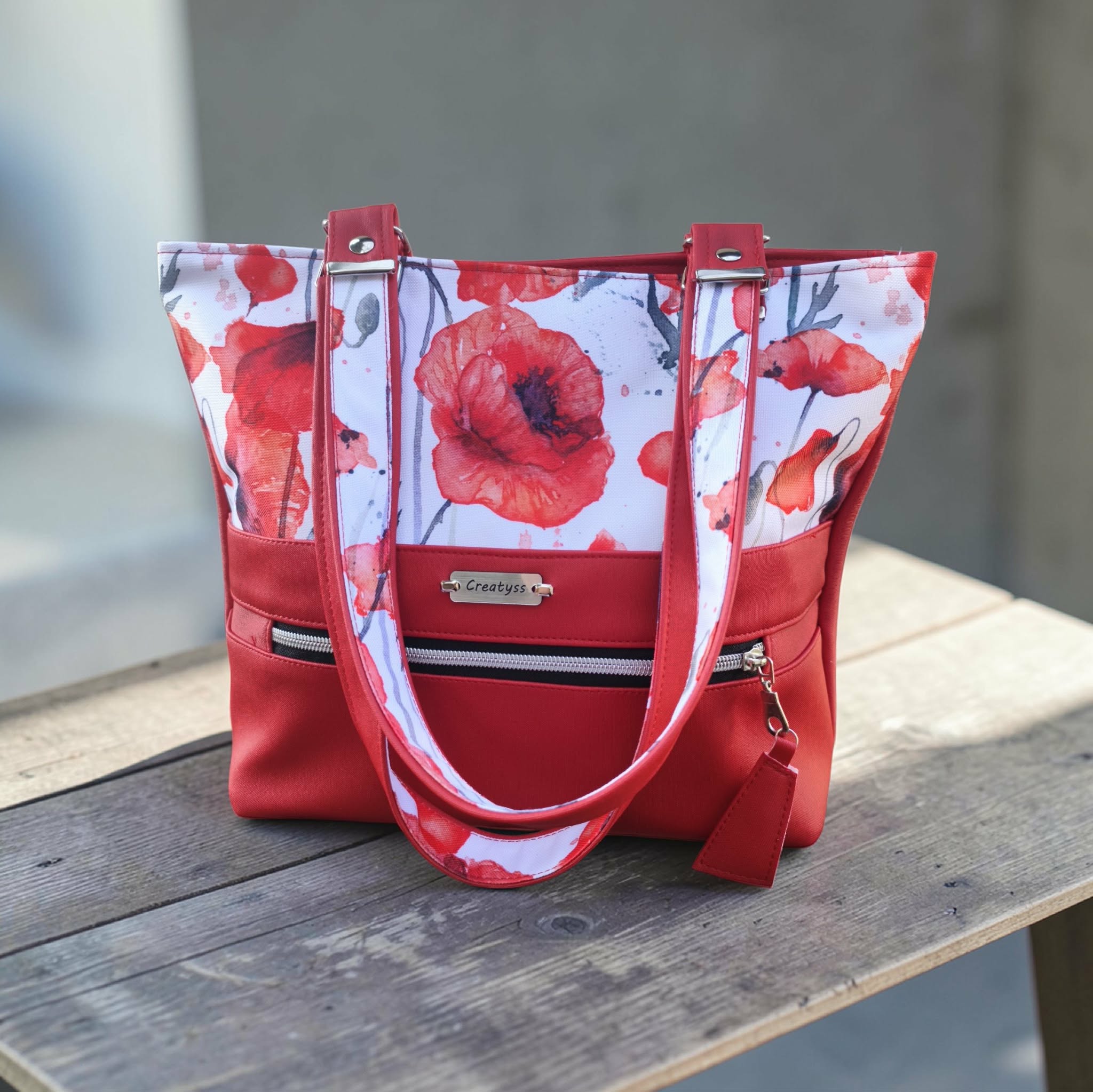 Sac à Main / Cabas Rouge – Image 3
