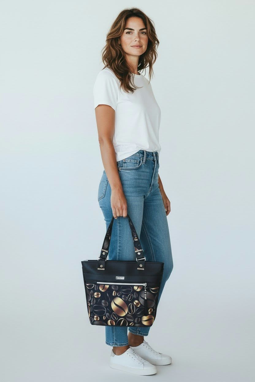 Sac à Main / Cabas Noir – Image 2